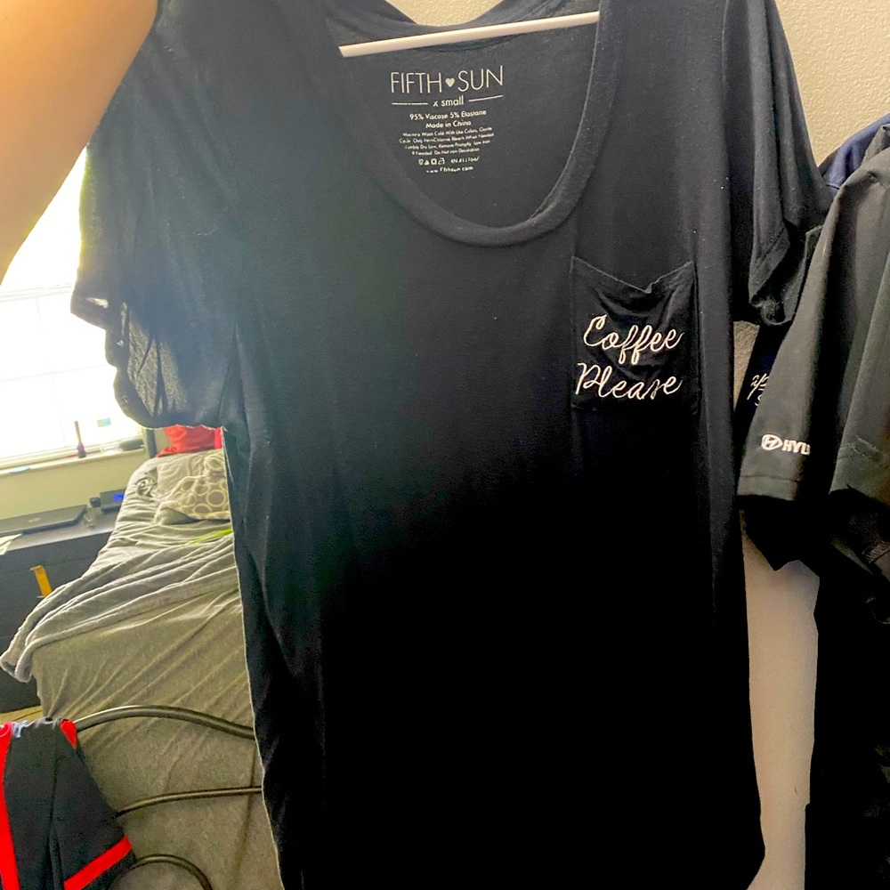 Black womens shirt
